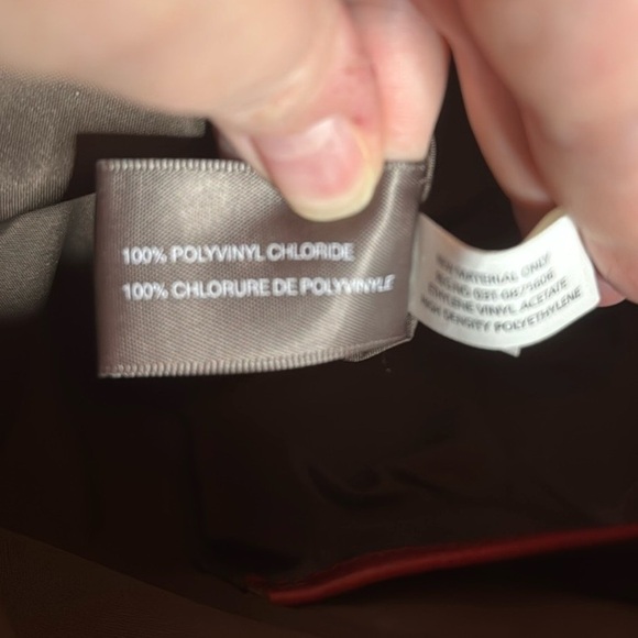 MATT & NAT BAXTER VEGAN TOTE BAG - DWELL BRICK RED VEGAN CRUELTY FREE RECYCLED - Picture 10 of 16